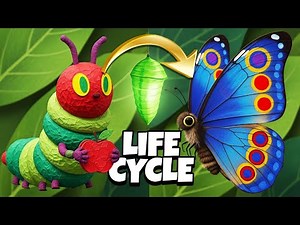 From Caterpillar to Butterfly! 🐛🦋 Learn the Life Cycle (Interactive Story)