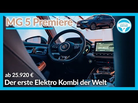 MG 5 (2022) | Der erste Elektro Kombi im INSTADRIVER Test (neuer Ton)