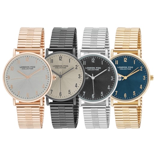 London Fog Baldwin Round Expansion Watch