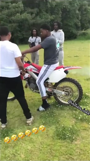 First Time On A Dirtbike Fail