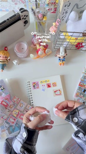 start a new journal with me ❤️ | no trending music | no talking #journal #new