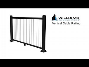 Williams Aluminum Railing | Vertical Cable Railing