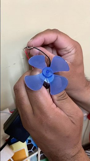 Mini Ceiling Fan + LED Combo 🔥 #ceilingfan #kipasangin #keşfet