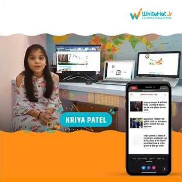 How A 10-Year-Old Created A Hindi News Portal! | WhiteHat Jr #Shorts