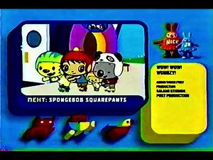Nick jr split screen credits October 31st 2008 read desc