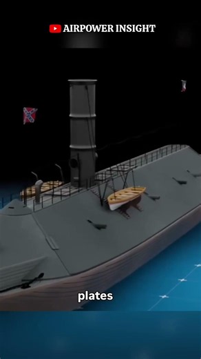 The Iron Warship That Made Wooden Fleets Obsolete 😳#shorts