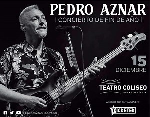 Pedro Aznar en Teatro Coliseo