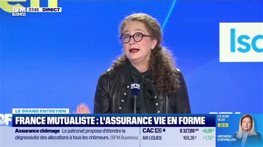 DIRECT VIDEO - Isabelle Le Bot, directrice générale de La France Mutualiste