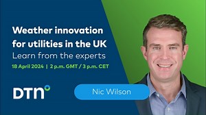 Better prediction of weather severity and impacts helps restore operations more quickly, safely, and efficiently. Join our expert webinar to hear the latest in innovative DTN weather solutions using predictive technology for utilities large and small in UK communities: dtn.link/fyjiok #utilities #weather #PowerRestoration #PredictiveTechnology #WeatherRisk #UtilityIndustry #UKWebinar #webinar #technology #WeatherTechnology #PublicSafety #PowerOutages | DTN Weather