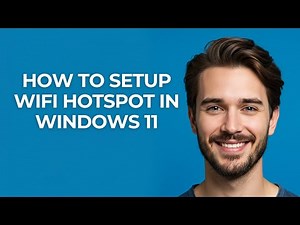 How To Setup Wifi Hotspot In Windows 11 - GUIDE!
