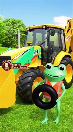 FERRIS Backhoe & Truck Magic Transformation 🚜🎈#viralvideo