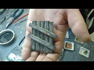 Holz altern im Modellbau / Wood weathering in model
