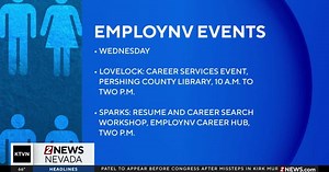 Employ NV is hosting two career events this week