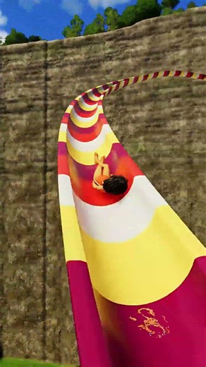 POV: You Took The Scariest Slide Ever 🎢💀 (Planet Coaster 2)
