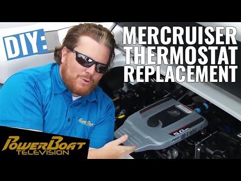 How to replace a thermostat on a 5.0L MerCruiser MPI | My Boat DIY