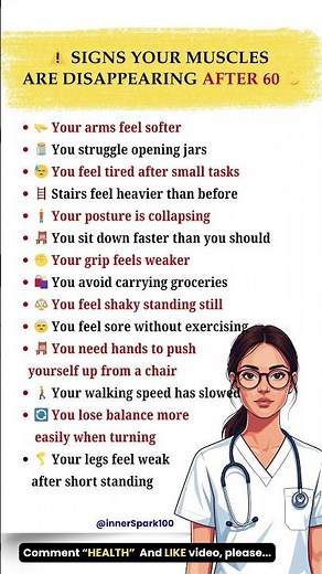 14 Signs Your Muscle Strength May Be Declining After 60