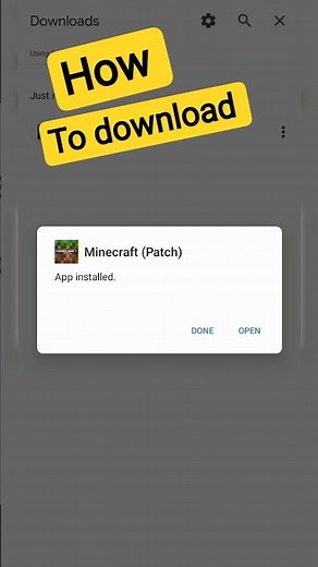 How to download minecraft patch finally 🤩
