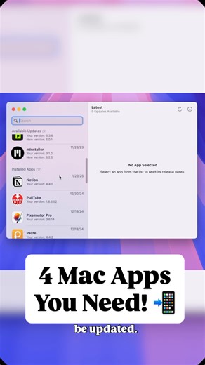 5.7K views · 219 reactions | Organize, update, and clean up your Mac with these 4 must have apps! #apps #MacBook #Mactips #MacOS | MacRumors | Facebook