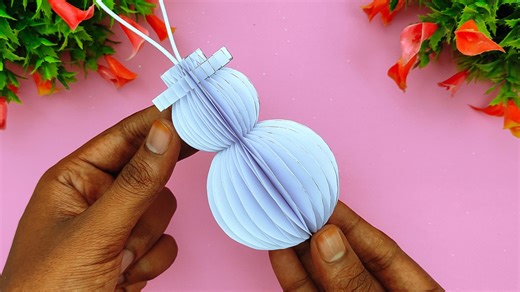 Homemade Christmas ornaments making ideas - Handmade Christmas decoration ideas #Crafts #ChristmasDecor | DIY And Paper Crafts