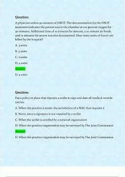AAPC CPC Exam Latest Update 2025 2026 Test Prep Questions Answers Grade A 100 Correct