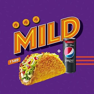 Wild vs Mild Vs Wild vs Mild. As long as taste buds exist, the debate will never end. #MildVsWild | Taco Bell India