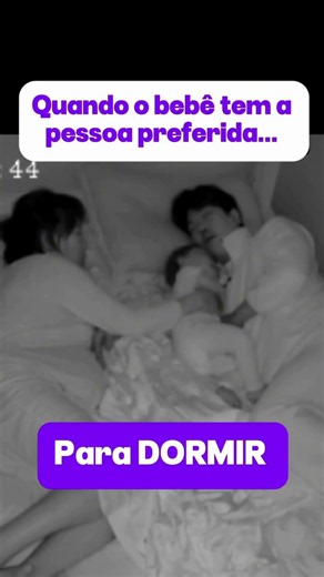 👶 Quando o bebê escolhe sua pessoa preferida