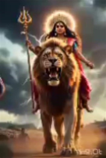 जंगल में माँ दुर्गा और शेर का चमत्कार 🍯🦁 | Durga Maa Ki Kahani"#MaaDurga​