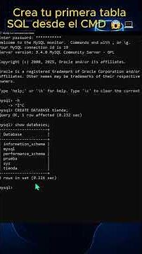 Cómo Crear Tu Primera Tabla en SQL
