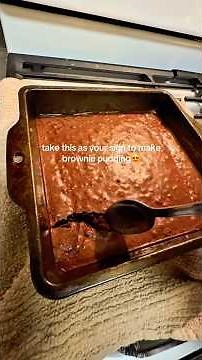 How to make ina garden Brownie pudding