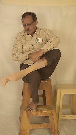 How to Wear Compression stocking easily