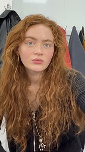 6.5M views · 91K reactions | Max Season 5 texture test. Volume was the priority. We built uneven curl directions and exaggerated lift so the hair holds space instead of collapsing. The texture resists symmetry and control, creating a sense of strength rather than softness.. Styling by @katsuhre makeup @kruegermekash wig @robpickens | Sarah Hindsgaul | Facebook