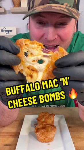 Delicious Buffalo Mac ‘n’ Cheese Bombs Recipe