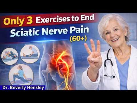 The ONLY 3 Exercises You Need for Sciatica Nerve Pain (60+) — Stop Stretching