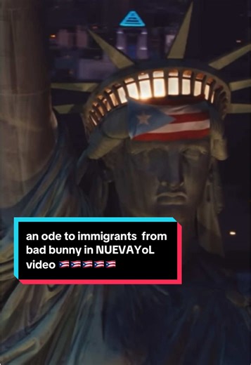 bad bunny’s new video for nuevayol was released today 🇵🇷🇵🇷🇵🇷🇵🇷🇵🇷🔥🔥🔥🔥 #badbunny #badbunnypr #nuevayol #puertorico🇵🇷 #puertorico #puertorican #immigrant