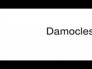 How to pronounce Damocles