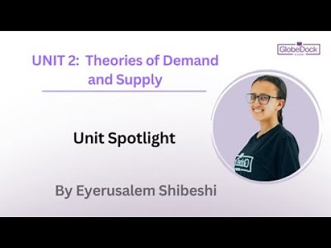 Unit Spotlight :Economics Grade 10 Unit 2