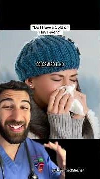 “Do I Have a Cold or Hay Fever?” #explain