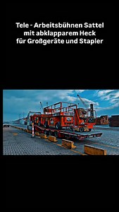 🚛✨ Unser Tele-Arbeitsbühnen-Sattel mit abklappbarem Heck – die perfekte Lösung für den Transport großer Arbeitsbühnen und Stapler mit Überhöhe! Dank seiner durchdachten Konstruktion ist dieses Fahrzeug ein echter Alleskönner im Bühnen- und Staplertransport. Flexibel, zuverlässig und immer bereit, wenn es auf jedes Detail ankommt. 👉 Effizient. Sicher. Vielseitig. #Transportlösungen #Arbeitsbühnen #Staplertransport #Alleskönner | Meusburger Fahrzeugbau