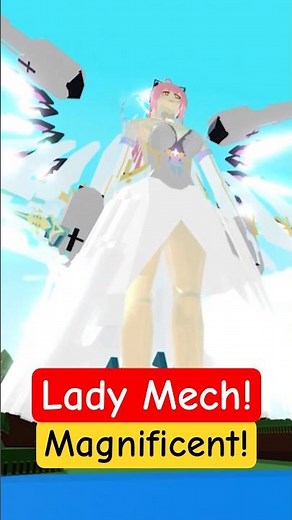 Roblox Build a Boat for Treasure Magnificent Giant Lady Mech! #babft #roblox