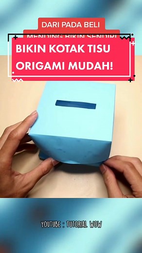 Duetin turorial ini kalau kamu berhasil bikin #diy #origami #paperart #fyp #xyzbca