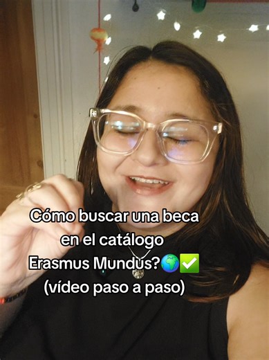 Cómo buscar una beca Erasmus Mundus? Te cuento cómo usar el catálogo Erasmus Mundus paso a paso ✅️ Comenta