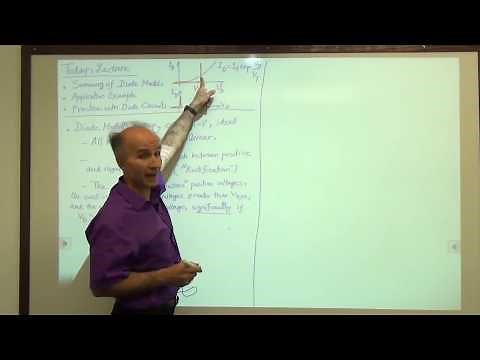 Razavi Electronics 1, Lec 7, Analysis of Diode Circuits I
