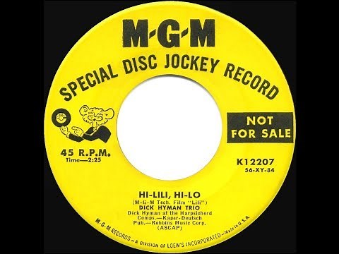 1956 Dick Hyman Trio - Hi-Lili Hi-Lo