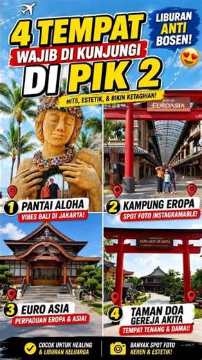 Just Found Out! 4 Viral Spots in PIK 2 You Must Visit 😱