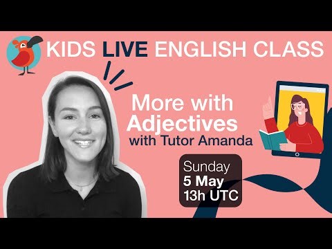 Cambly KIDS Live – More With Adjectives