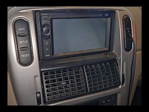 DIY How To Install Uninstall Car Stereo GPS | 2002-2005 Mercury Mountaineer