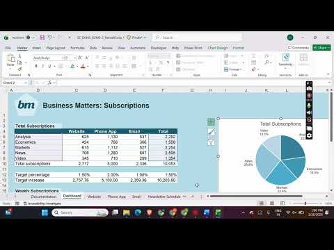 Shelly Cashman Excel 365 | Module 5: End of Module Project 2 Business Matters #shellycashman