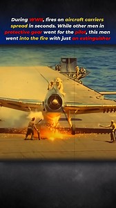 Putting Out Fires On Landing Craft in WWII | History Theory