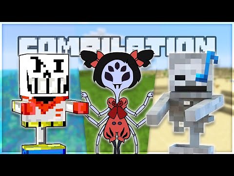 Undertale Music but with Minecraft Noises | Compilation 1