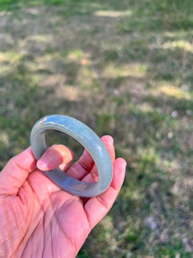 Translucent Green 100% Natural Grade A Jadeite Jade Bangle Bracelet 54.8mm B765 - Etsy